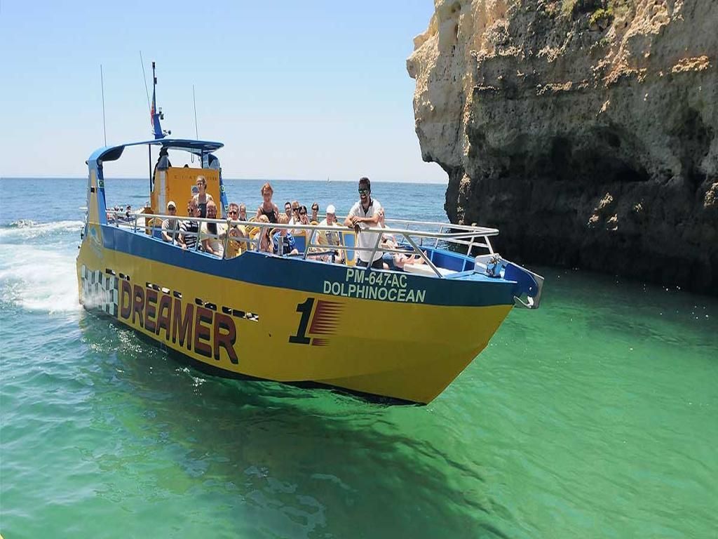 Caves and Dolphin Watching Aboard the Dreamer